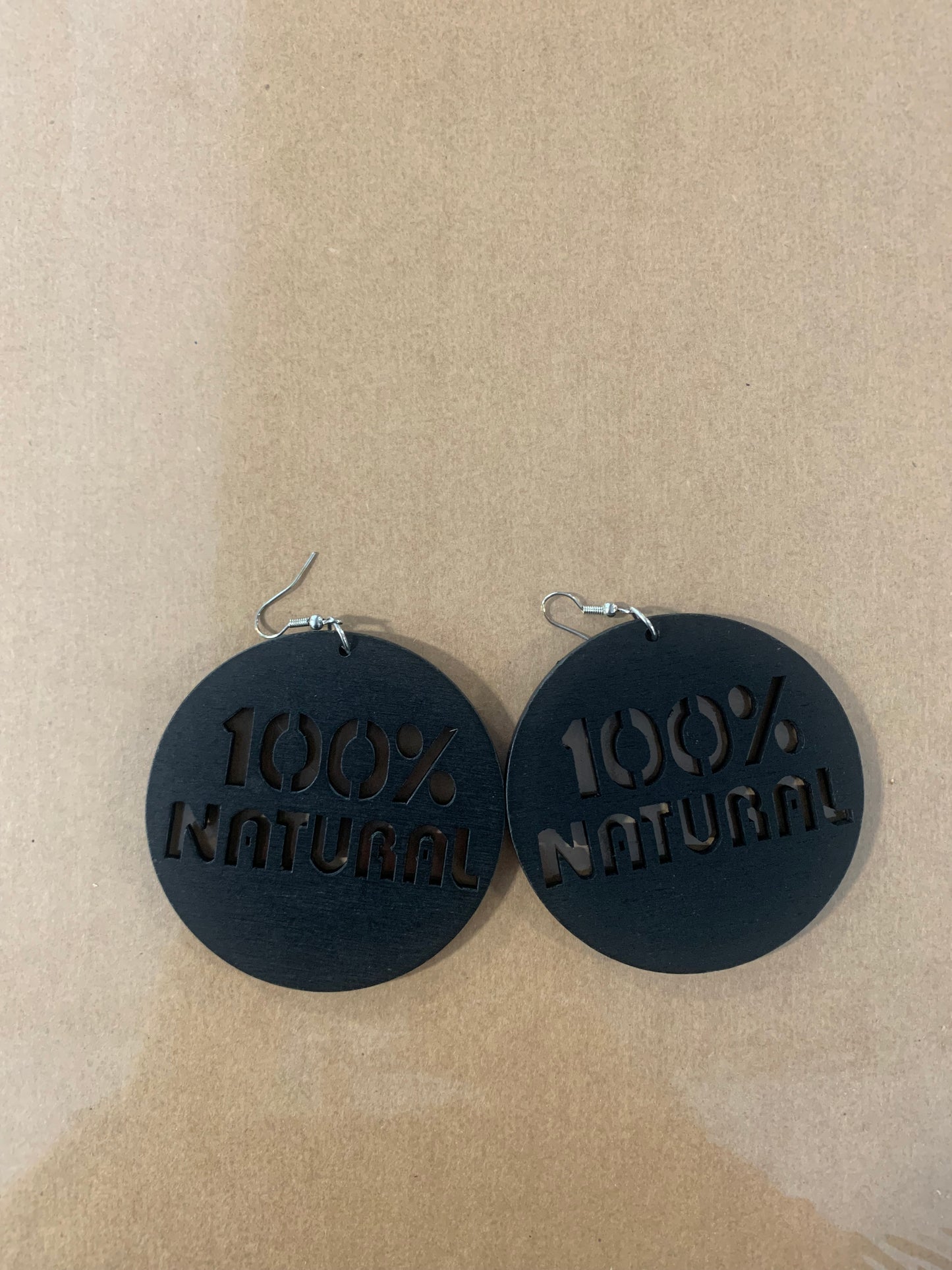 100% Natural Wooden Earrings